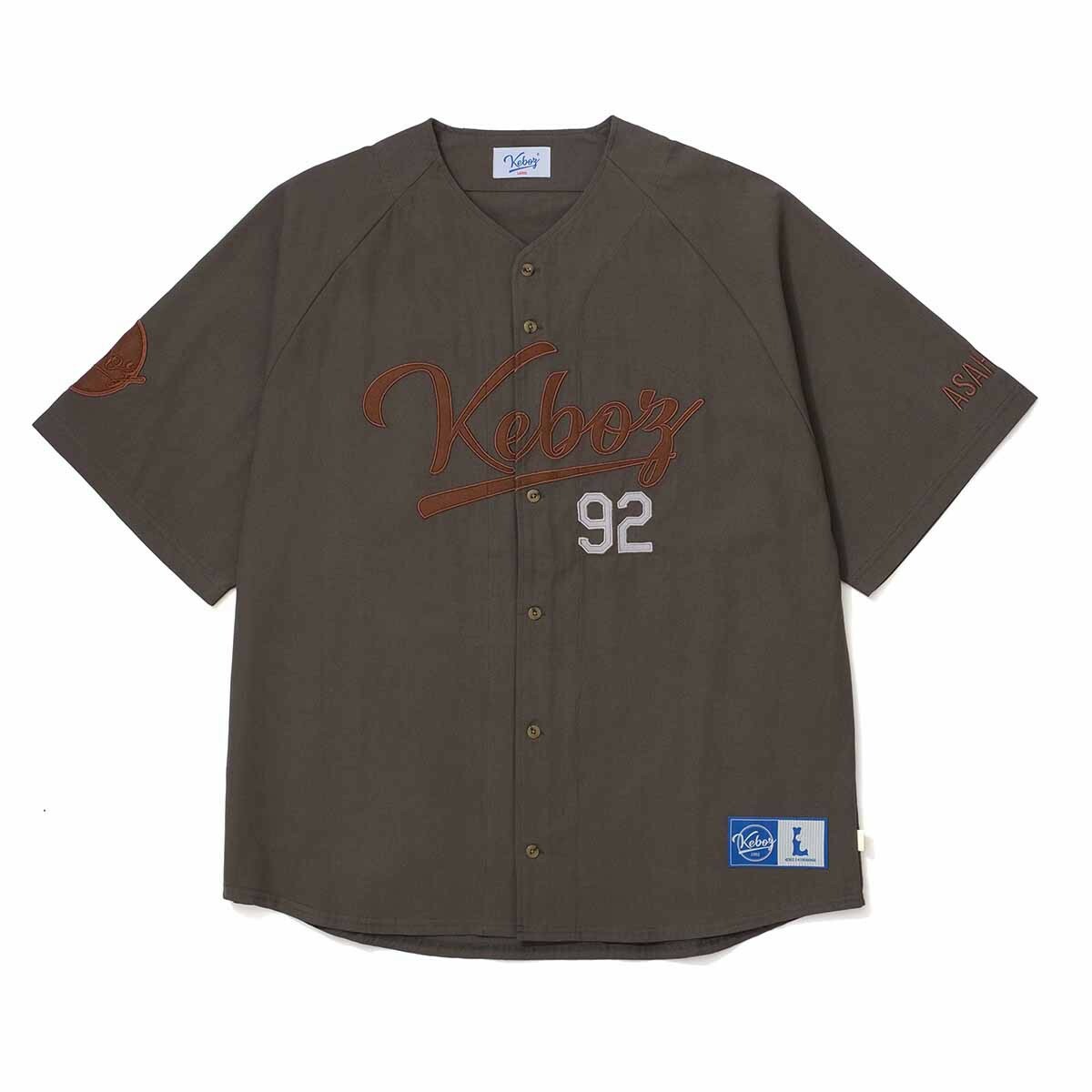 KEBOZ - CLASSIC BASEBALL SHIRT / 4COLORS