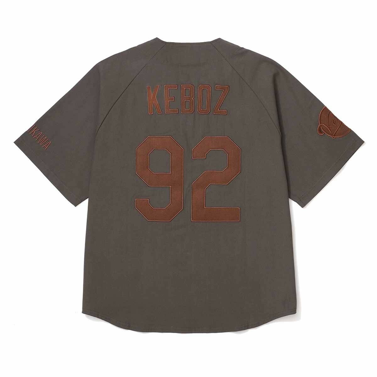 KEBOZ - CLASSIC BASEBALL SHIRT / 4COLORS