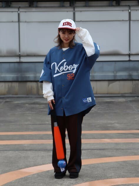 KEBOZ - CLASSIC BASEBALL SHIRT / 4COLORS