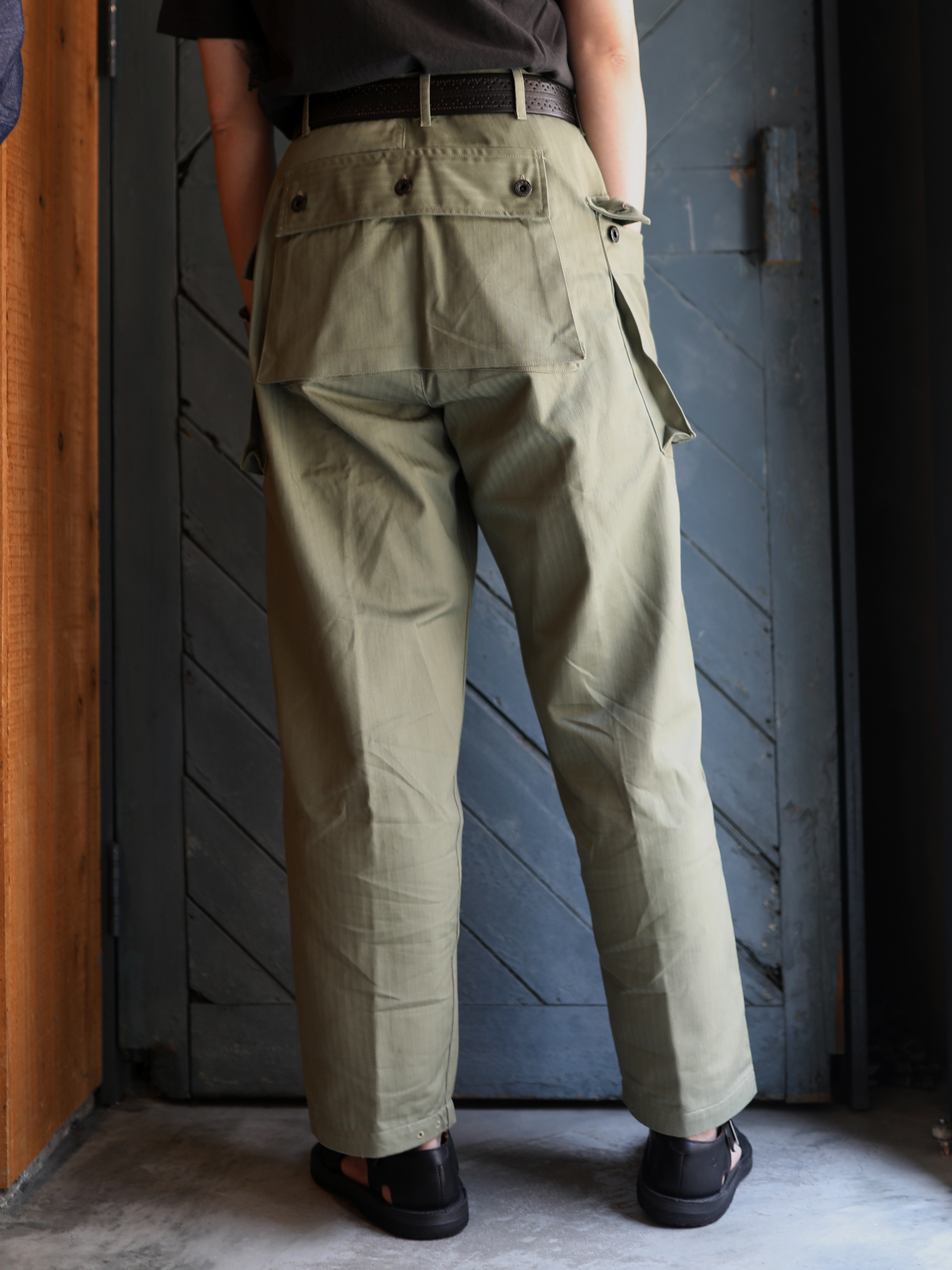 新品】GREENCLOTHING 4POCKTS PANTS-