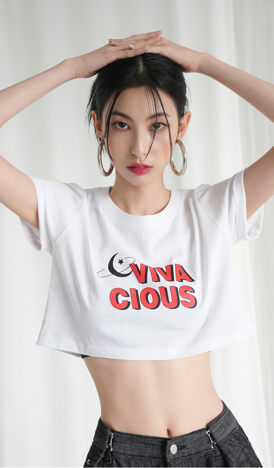 <現貨> 韓國AVANDRESS vivamoon 短版短T