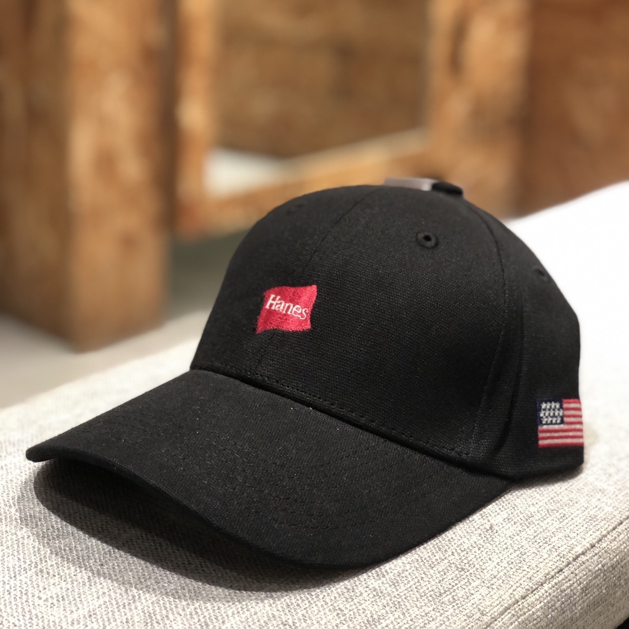 Hanes LOGO刺繡棒球老帽 HEHH-0094