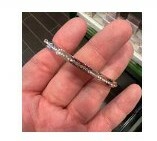 [S] KATE SPADE O0RU2241 RING IT UP PAVE BANGLE,CLR/ROSE GOLD, 98686680968 (SKS539)