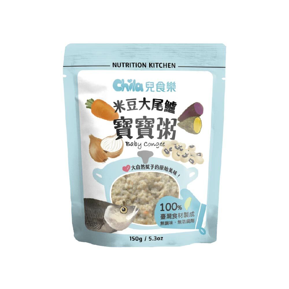 兒食樂 寶寶粥 - 米豆大尾鱸
