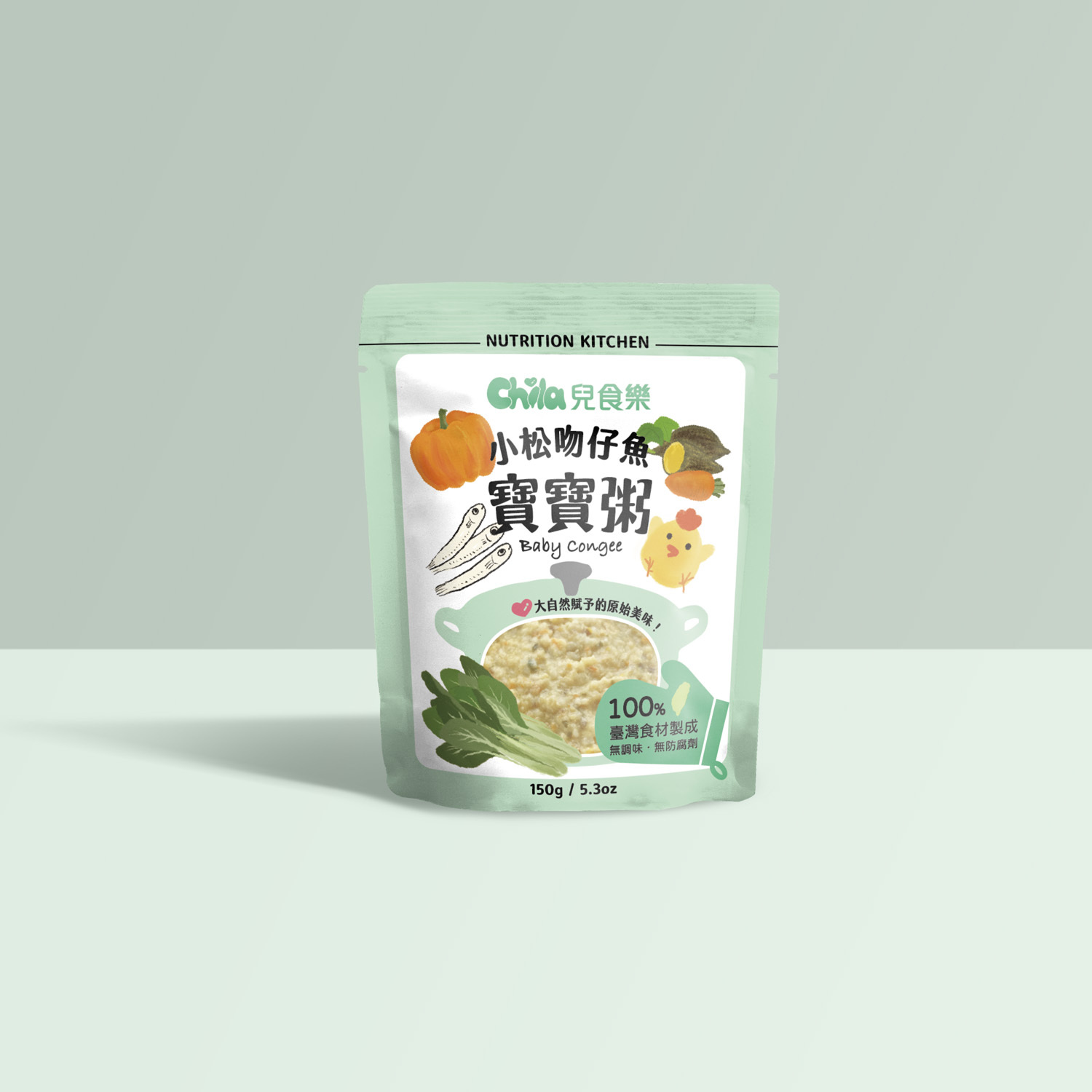 兒食樂 寶寶粥 - 小松吻仔魚