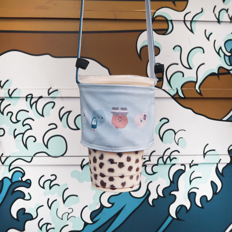 來去買飲料 防潑水飲料杯套