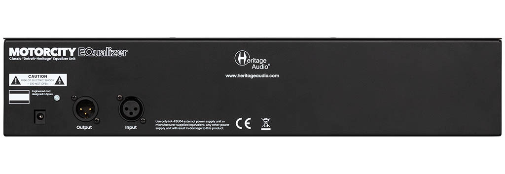 Heritage Audio MotorCity EQualizer - Mono 7-band Passive EQ