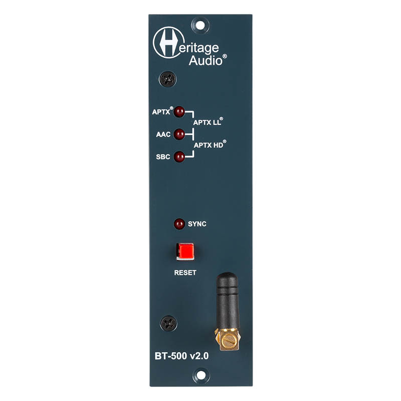 Heritage Audio BT-500 v2 500 Series Bluetooth Streaming Module