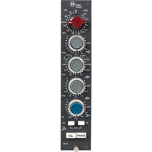 Heritage Audio 6673 80 Series Microphone Preamp/EQ
