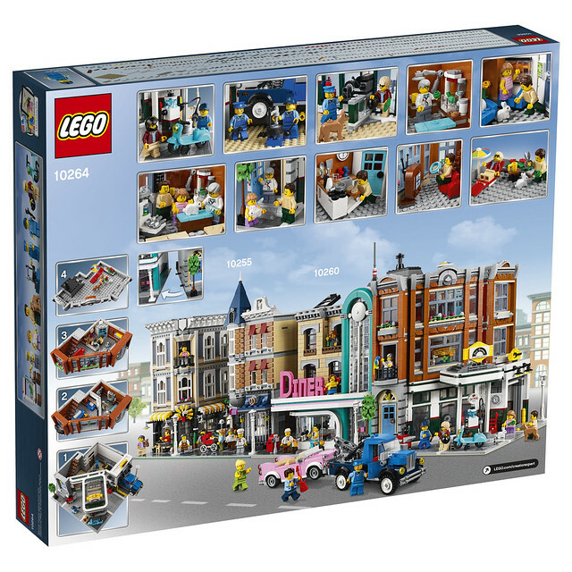 [飛米樂高積木專賣店] LEGO 10264 ICONS 街景 系列 轉角車廠