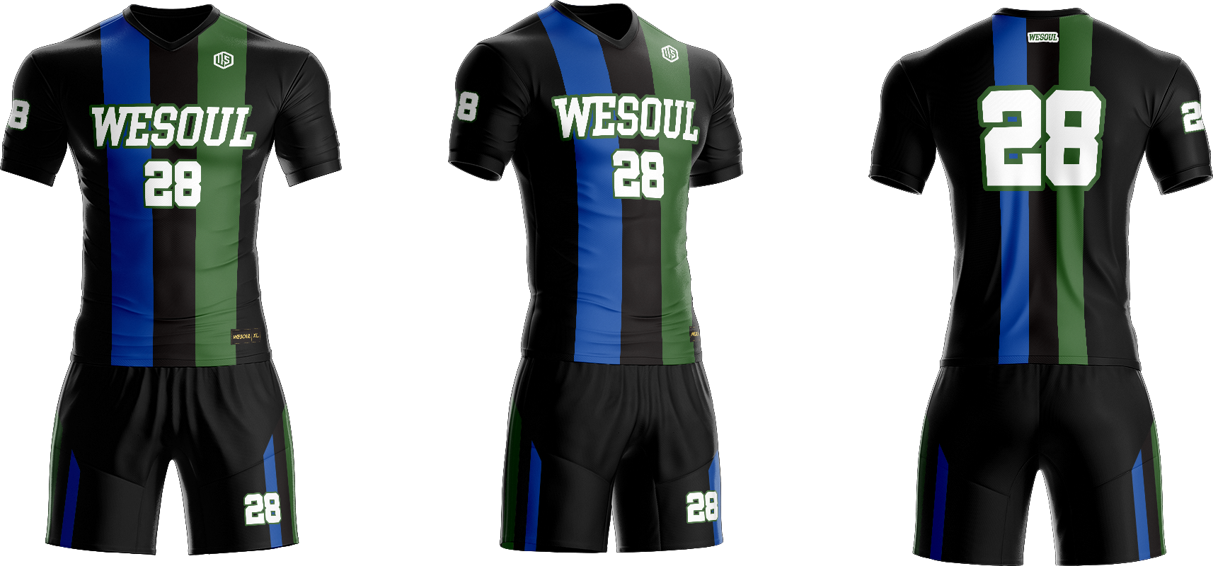 【WESOUL】WSF005 足球/排球/羽球服-巴塞隆納
