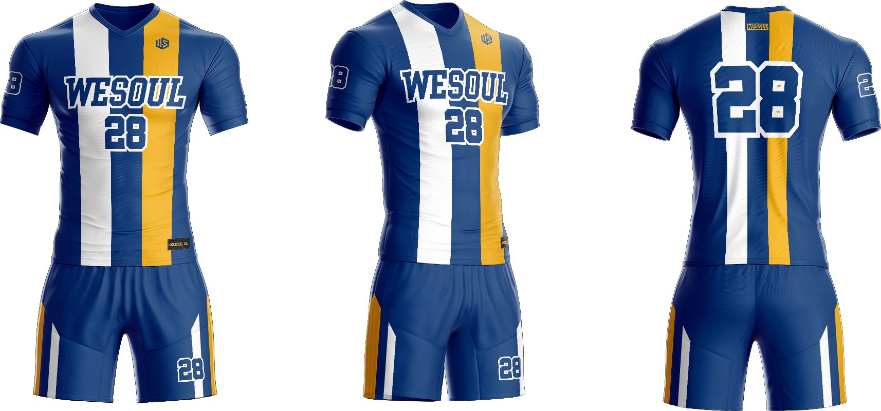 【WESOUL】WSF005 足球/排球/羽球服-巴塞隆納