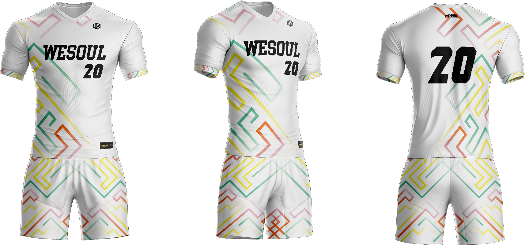 【WESOUL】WSF003 足球/排球/羽球服-克諾索斯