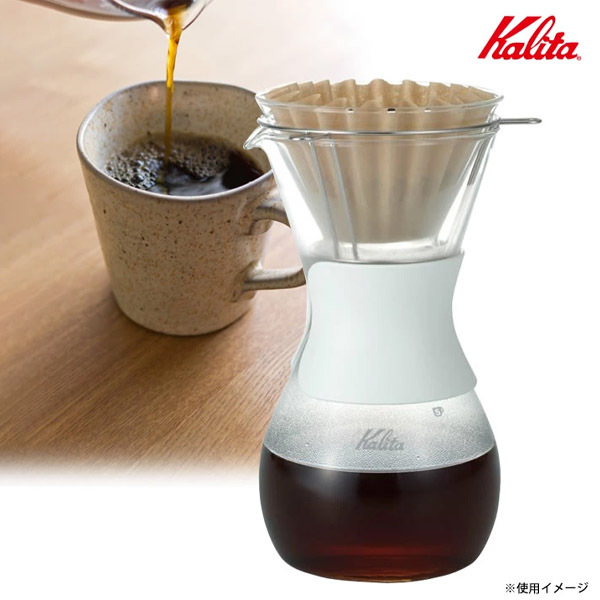 Kalita 185系列 玻璃濾杯 滴漏咖啡壺組套裝 Wave Style 185 Set Drip Server #35159