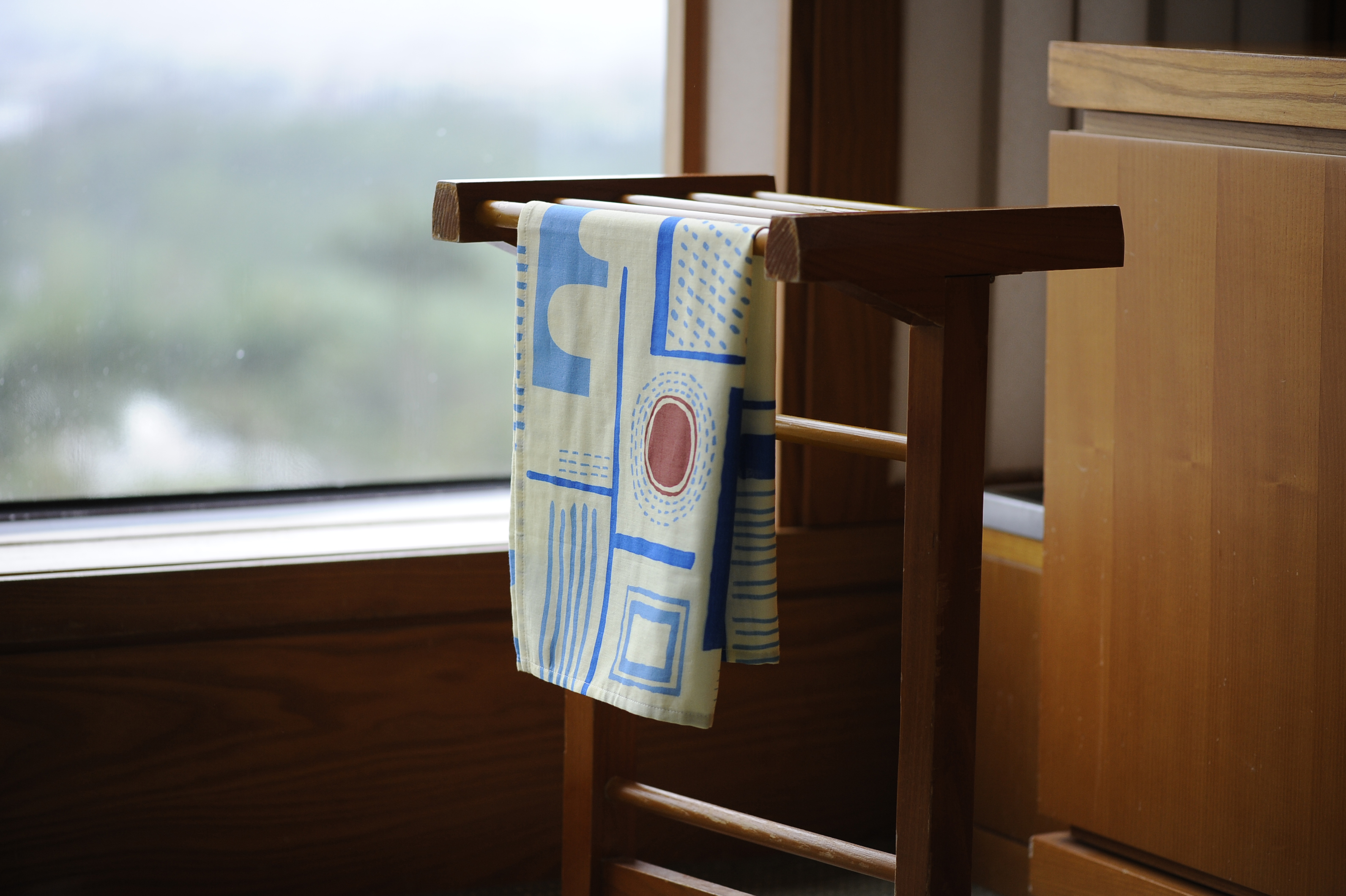 二重紗大茶巾 / 相縫黃