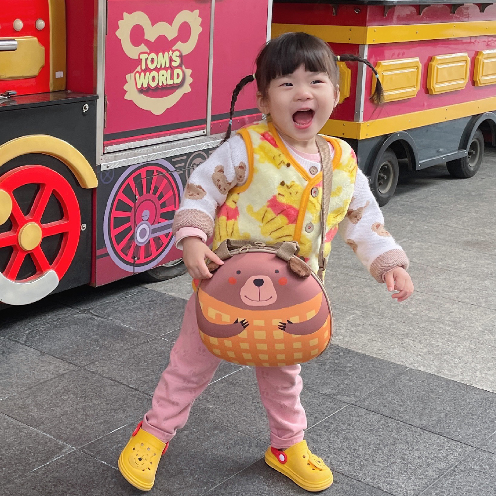 SINAMINA兒童立體側背包愛用分享