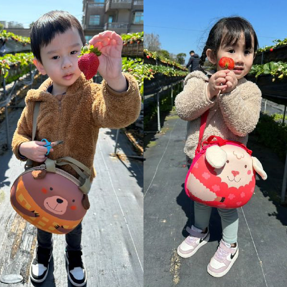 SINAMINA兒童立體側背包愛用分享