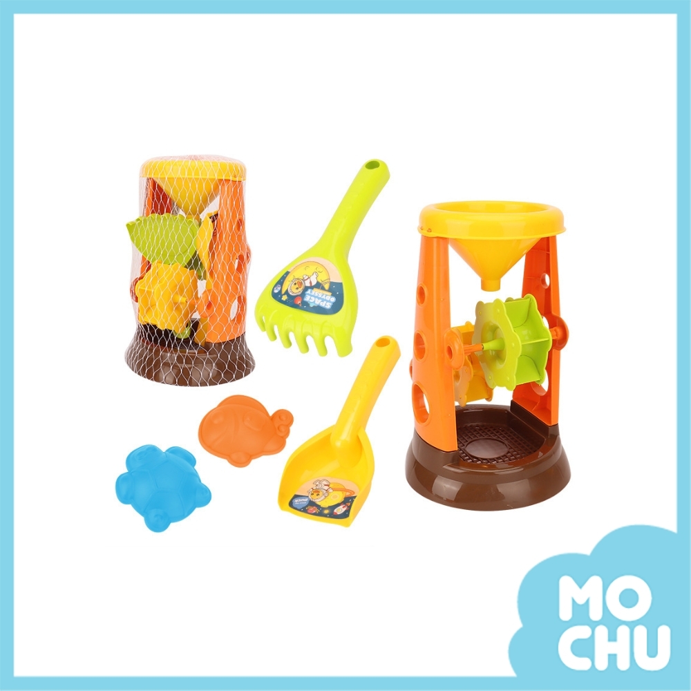 鴨子小沙漏沙灘玩具五件組