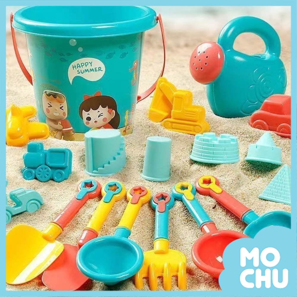 炎炎夏日沙灘桶十八件組