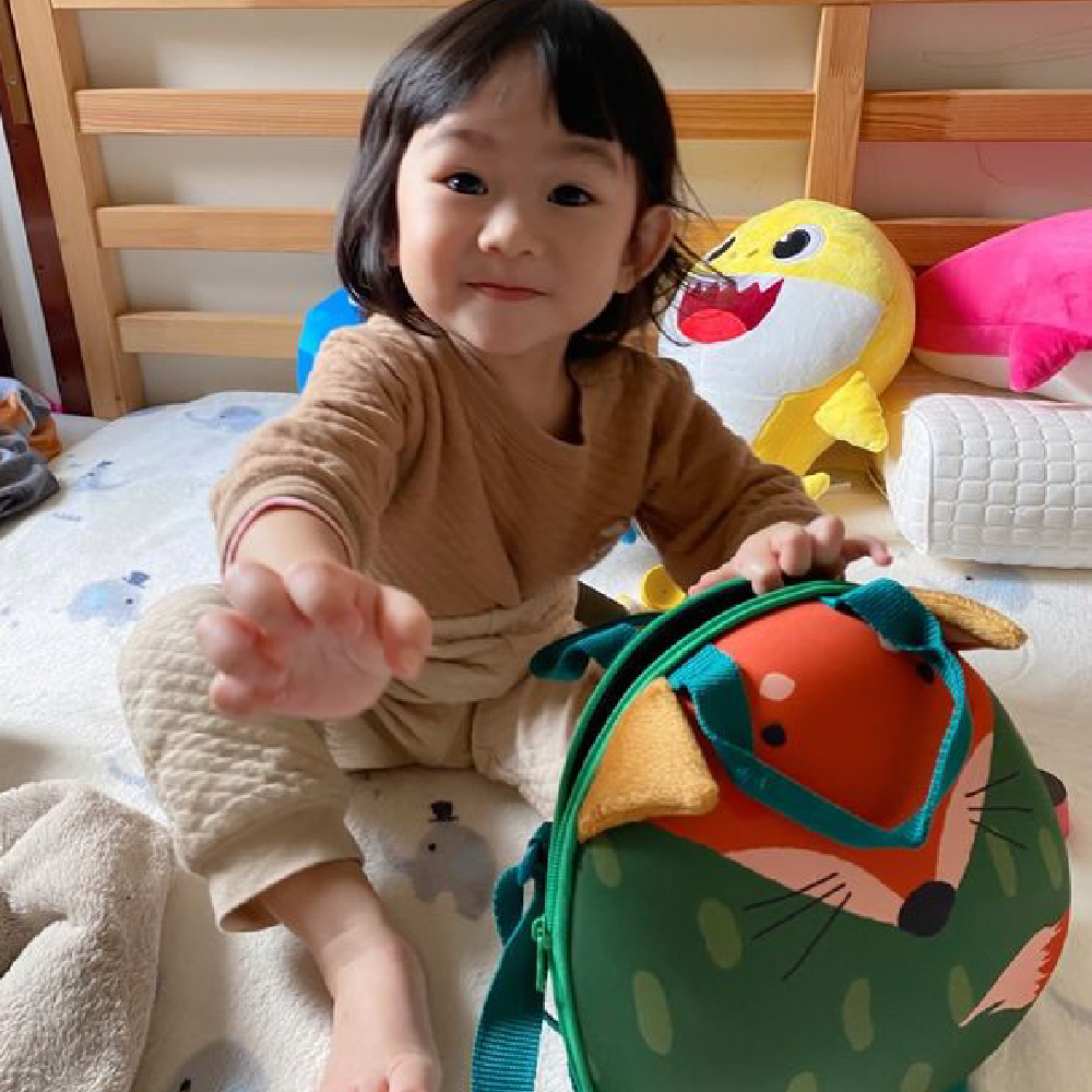 SINAMINA兒童立體側背包愛用分享