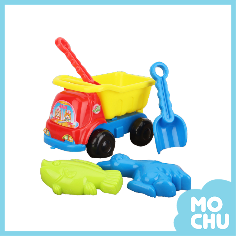 小熊開車沙灘玩具五件組