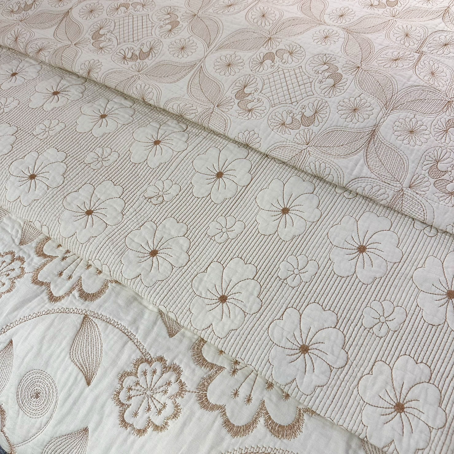 繡花被套枕套組