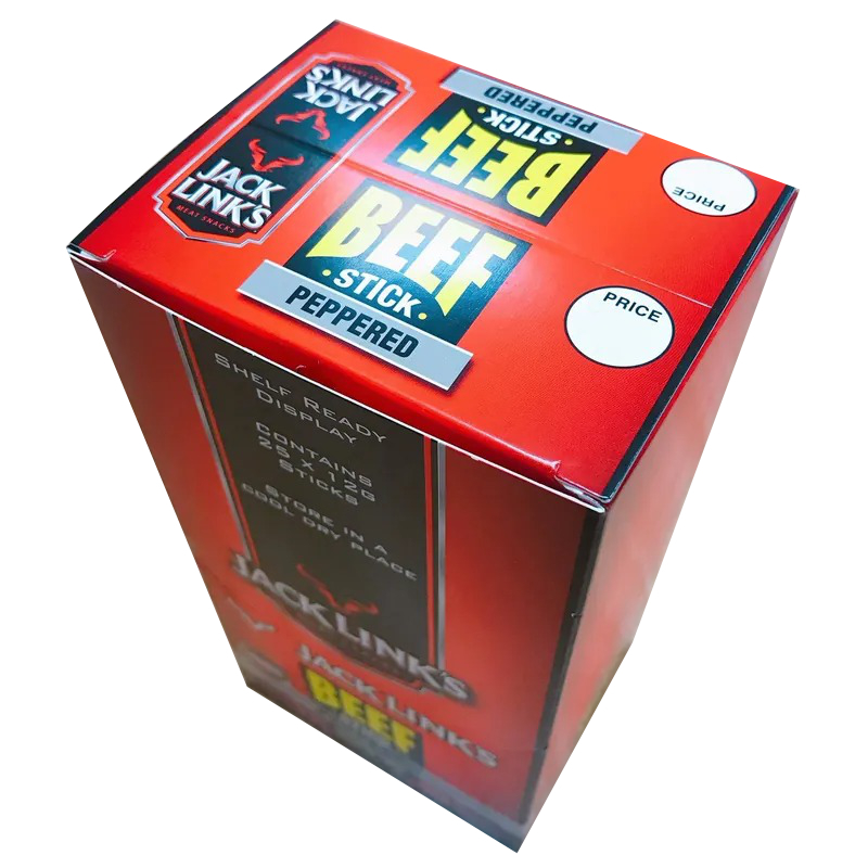 【LOW FAT】紐西蘭惹味*36卡*牛肉條-- 胡椒味 (1盒25條）