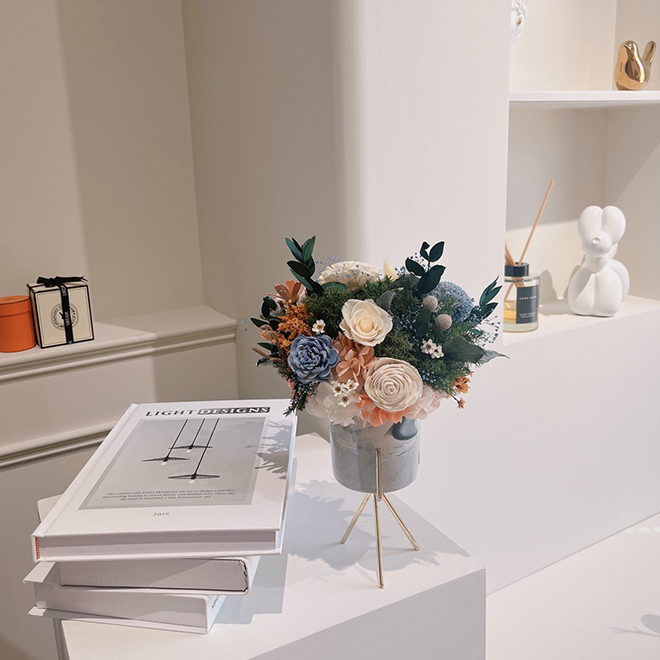 質感森林花園永生盆花