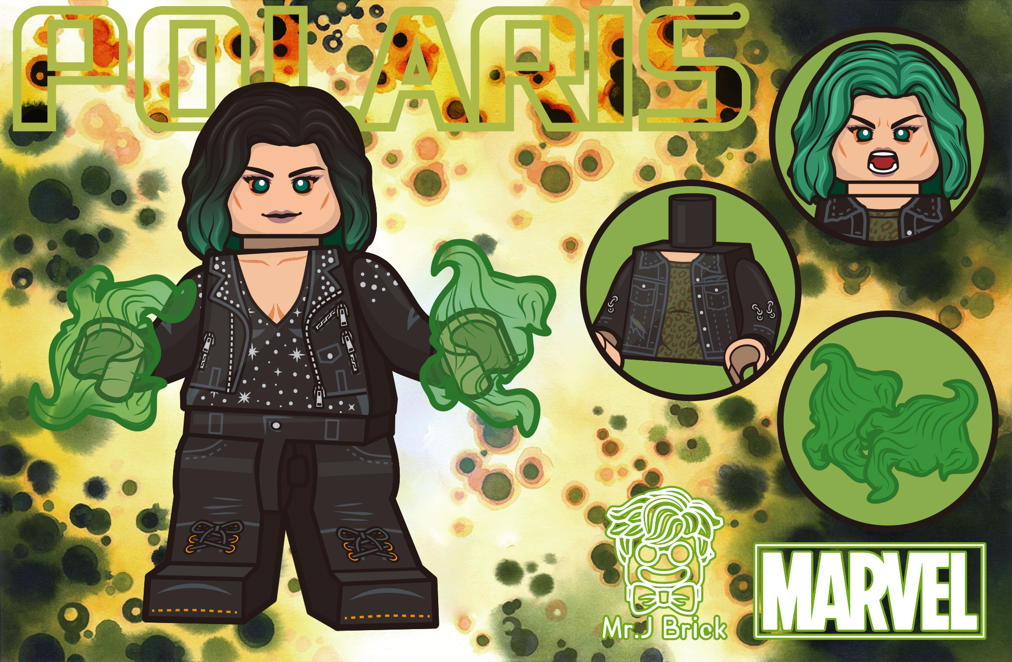 [MrJ Brick] [In Stock] Polaris  [PADprinted]