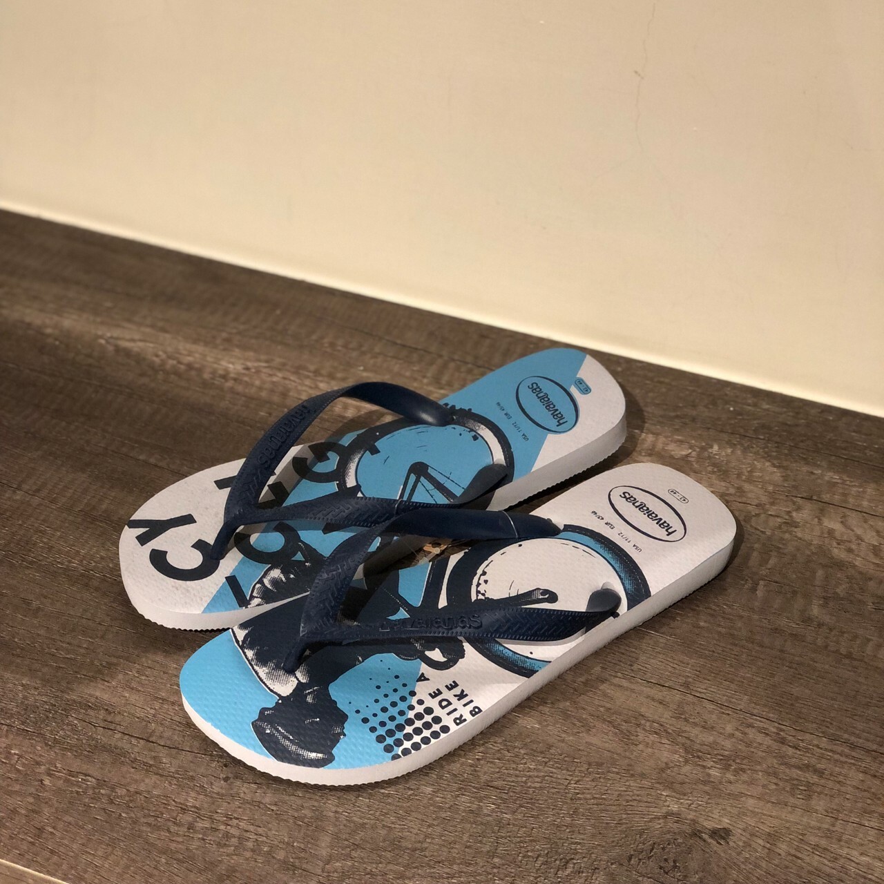 Havaianas 哈瓦仕 拖鞋 男鞋  夾腳拖鞋 自行車 4141348-3498