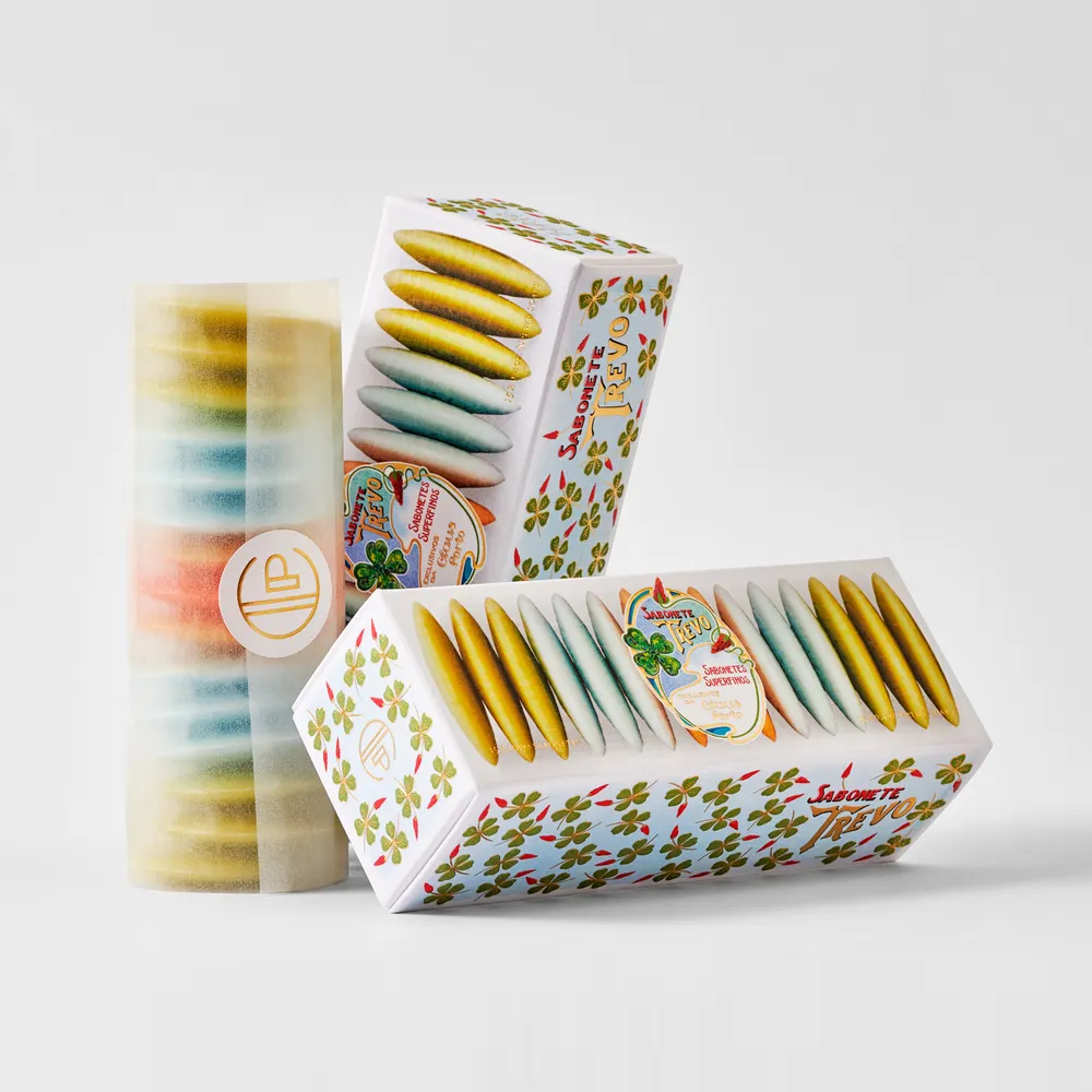 Claus Porto｜馬卡龍香氛皂禮盒 幸運四葉草 (10g × 15)