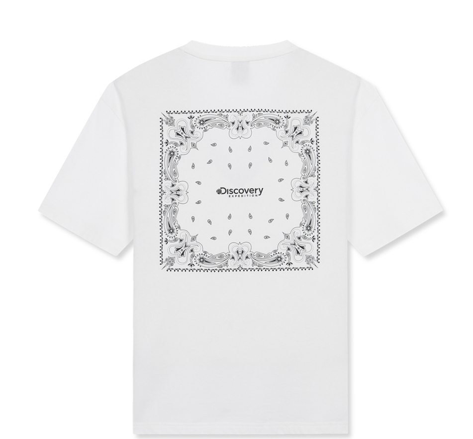 韓國代購 Discovery Expedition 典渡假佩斯利短袖 TEE 三色 MAR-