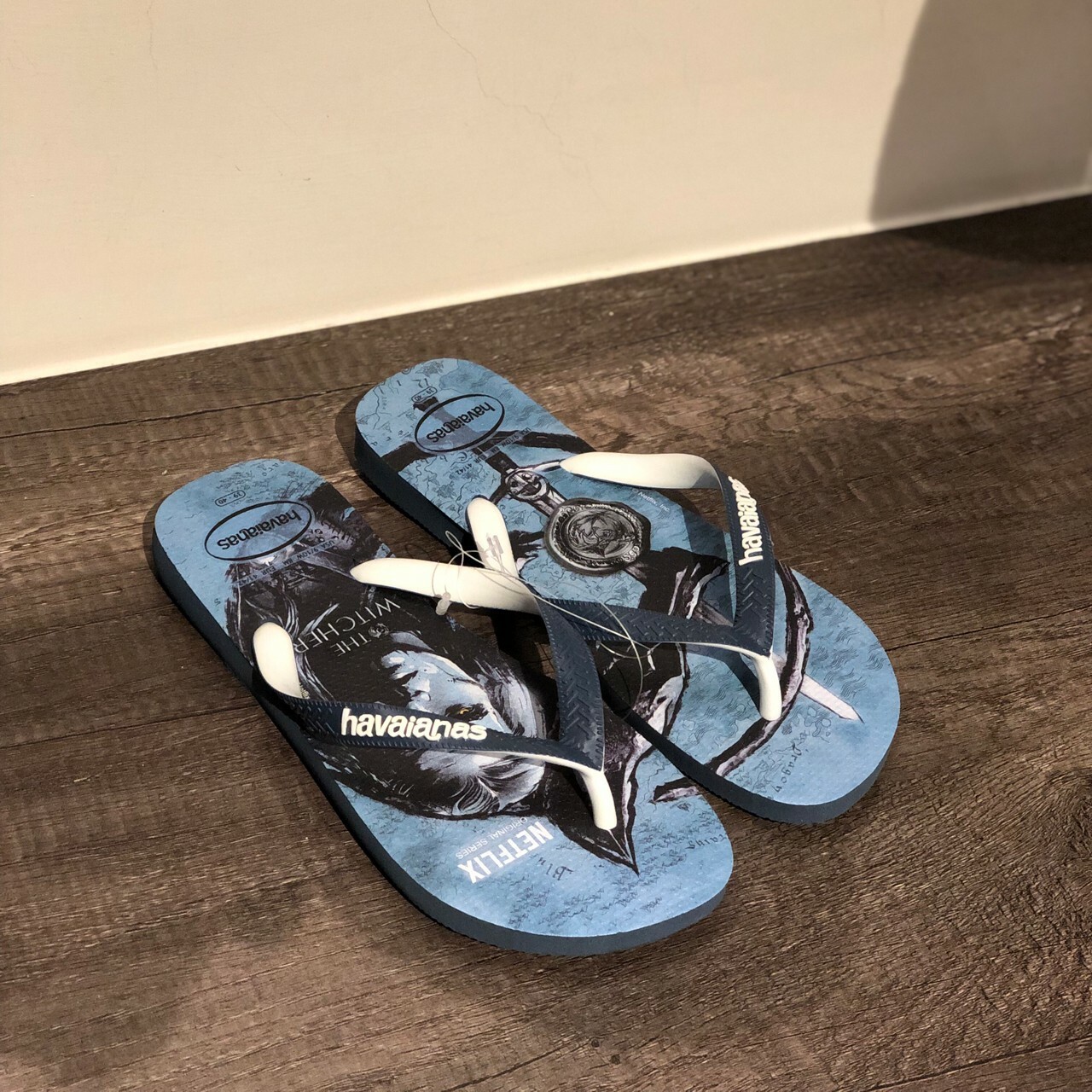 Havaianas 哈瓦仕 拖鞋 男鞋 巫師 4144348-0089