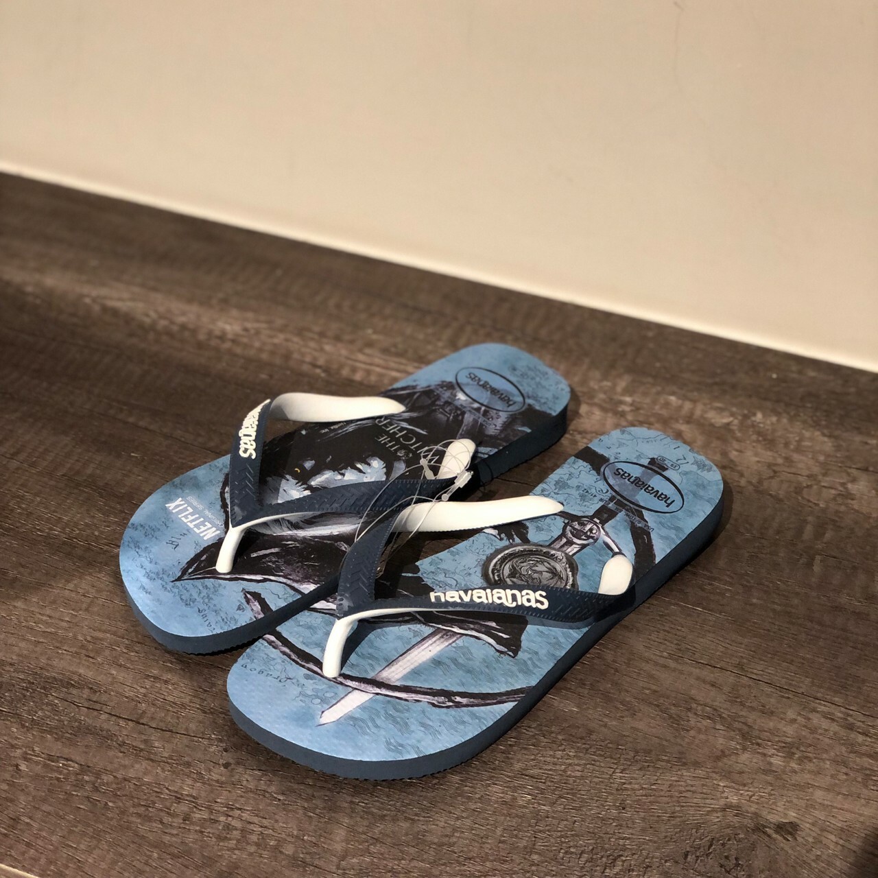 Havaianas 哈瓦仕 拖鞋 男鞋 巫師 4144348-0089