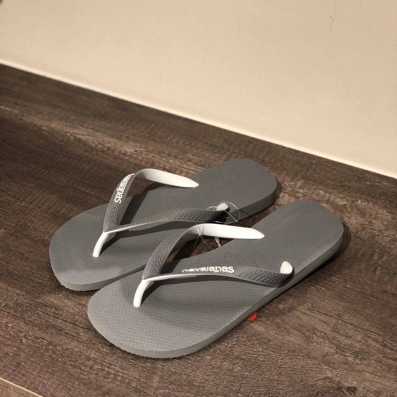 Havaianas哈瓦仕 拖鞋 雙色鞋帶 夾腳拖 人字拖 巴西 男鞋 女鞋 鐵灰 4115549-5002
