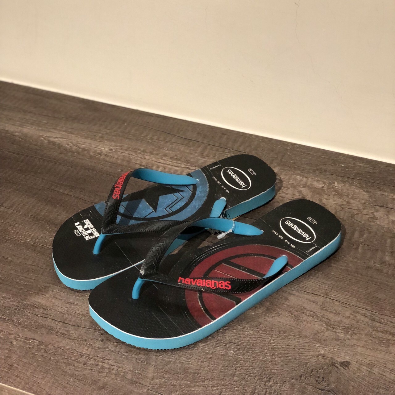 Havaianas 哈瓦仕 夾腳拖 漫威 男鞋 4147008-1671