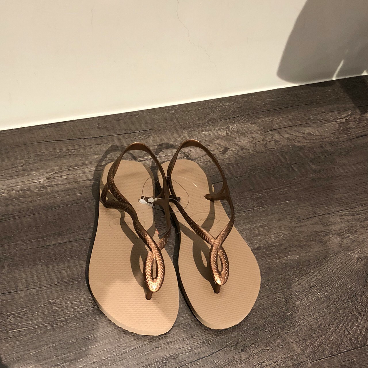 Havaianas 哈瓦仕 拖鞋 涼鞋 巴西 女鞋 玫瑰金 4129697-5282