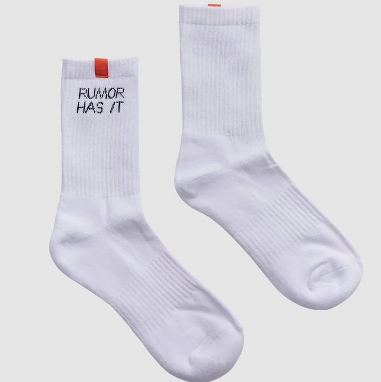 RHI Crew Sock - White(3 pack)