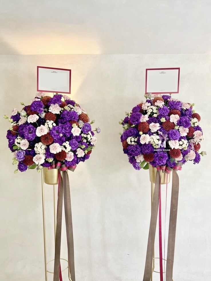 貳樓有花・開幕花架・鮮花（一座）