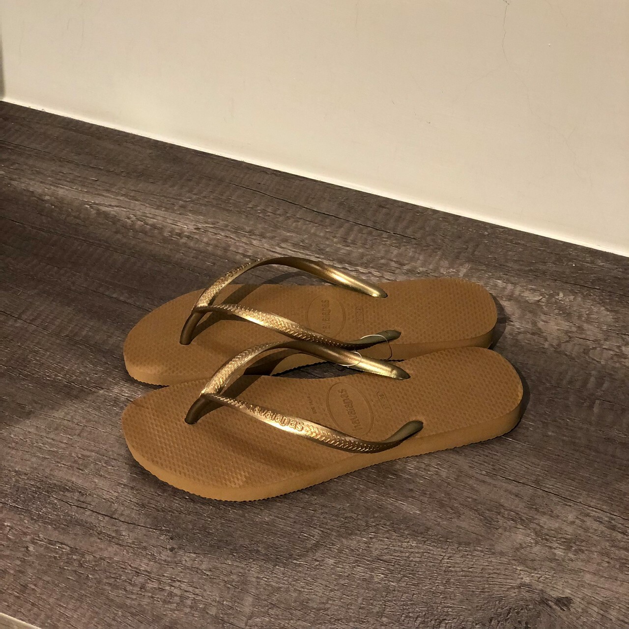 Havaianas 哈瓦仕 女款 夾腳拖 古銅色4000030-1856