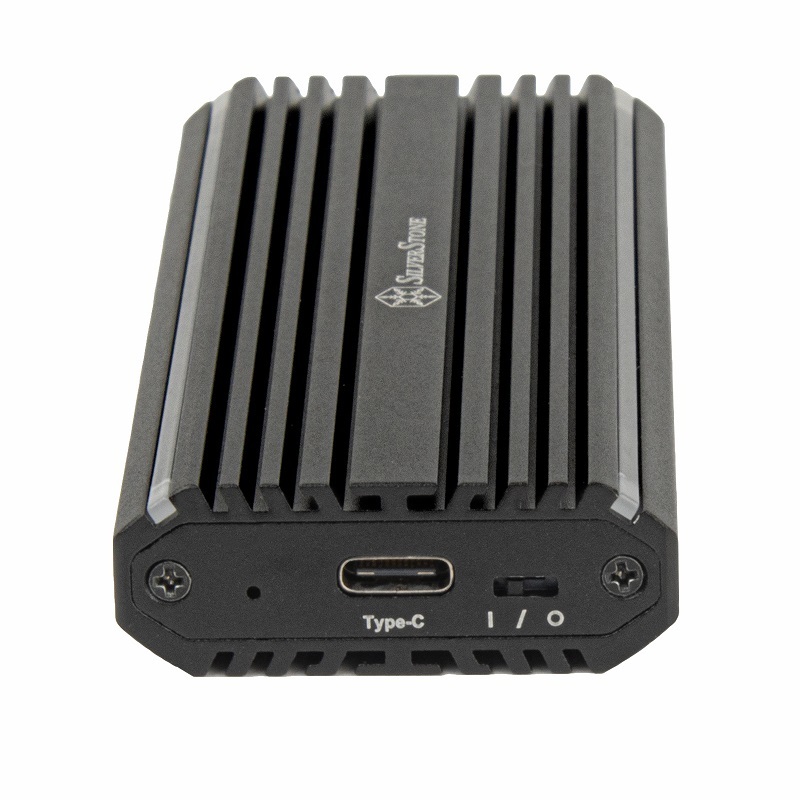 米特3C數位–SilverStone 銀欣 MS13 RGB M.2固態硬碟外接盒/SST-MS13