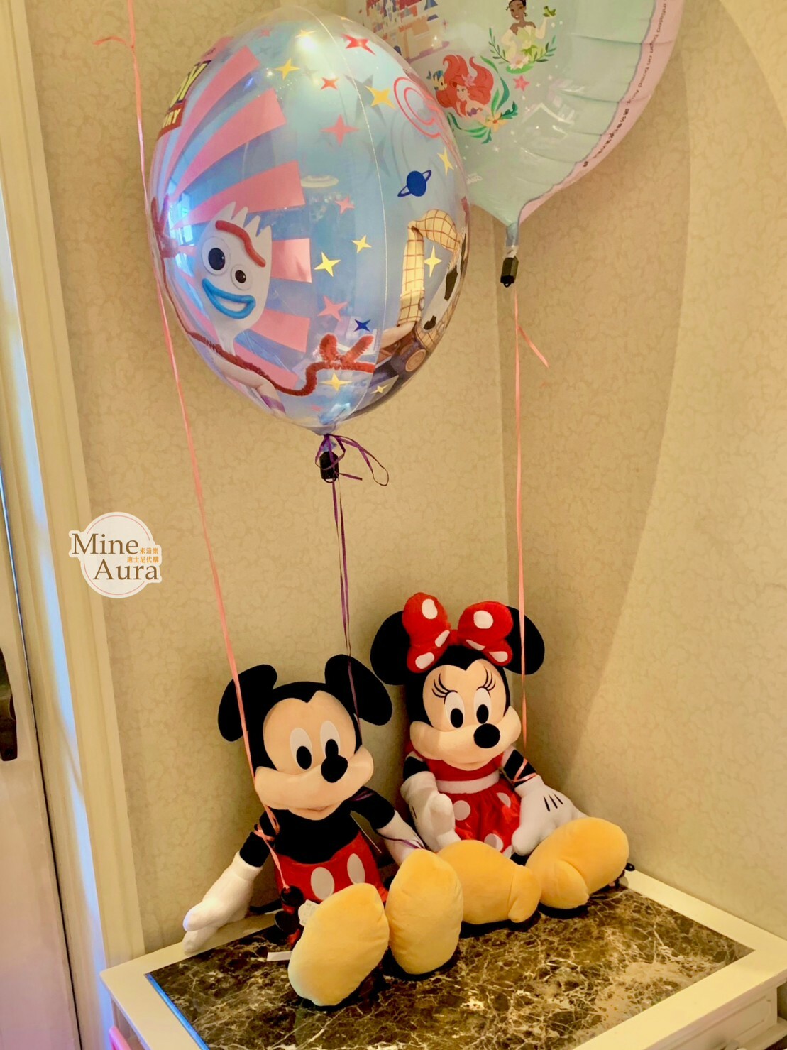 米奇 Mickey 經典 絨毛 L號 娃娃 玩偶 -香港迪士尼樂園