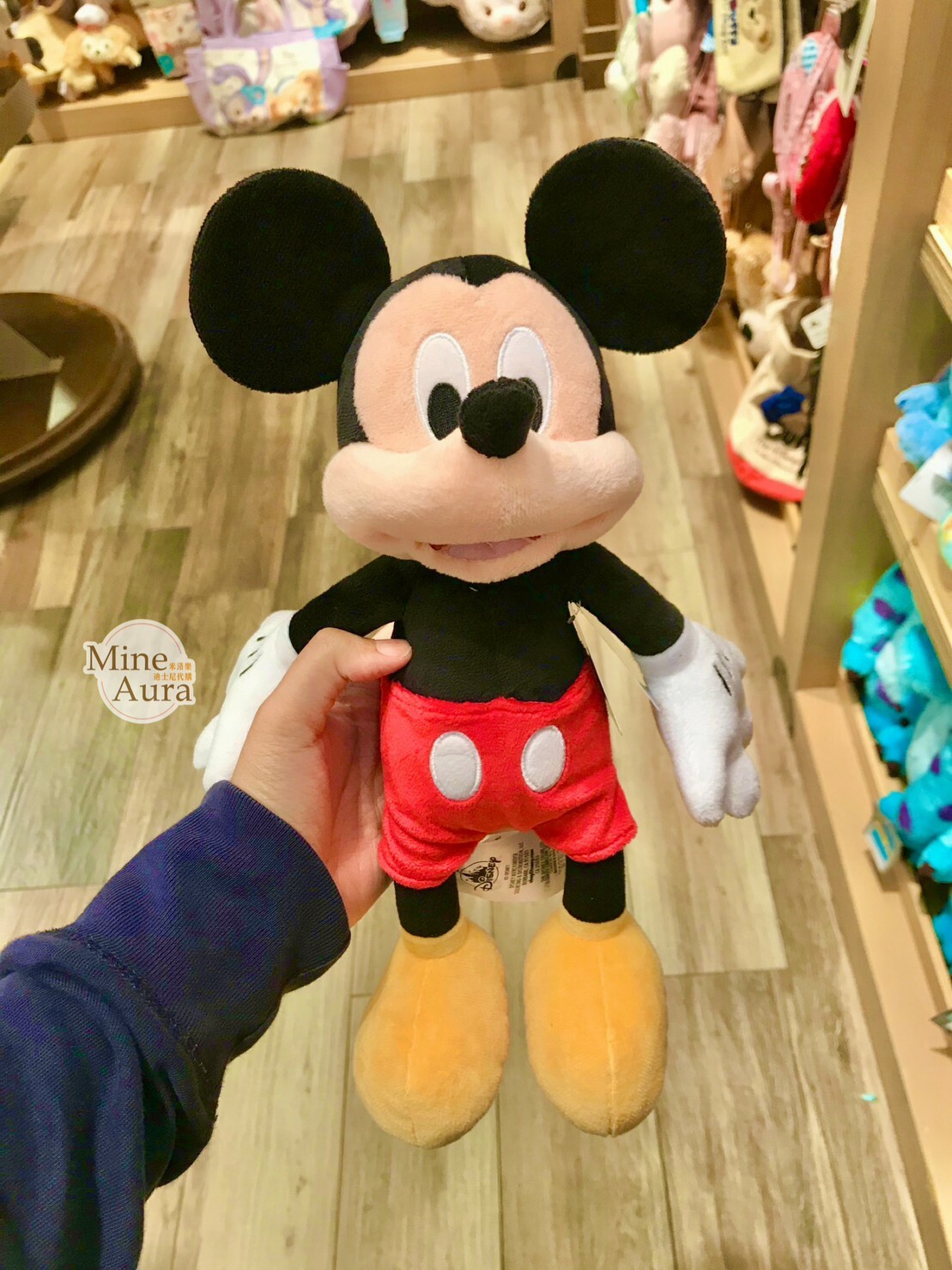 米奇 Mickey 經典 絨毛 S號 娃娃 玩偶 -香港迪士尼樂園