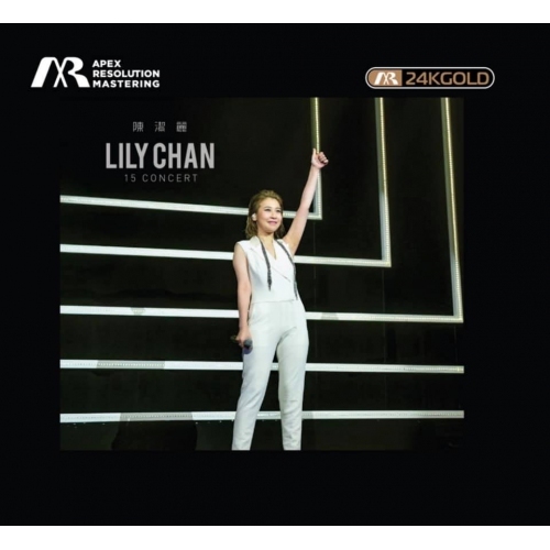 陳潔麗 Lily Chan - 15 Live Concert 演唱會 ARM 24K GOLD CD