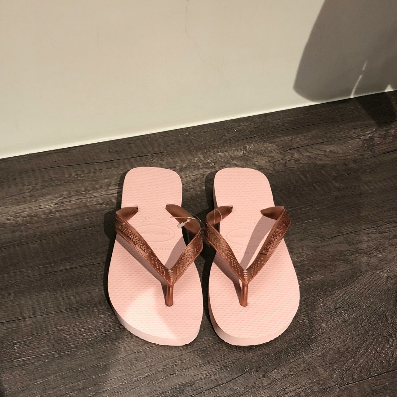 Havaianas 哈瓦仕 拖鞋 基本款 夾腳拖 人字拖 巴西 女鞋 芭蕾粉 4000029-0076