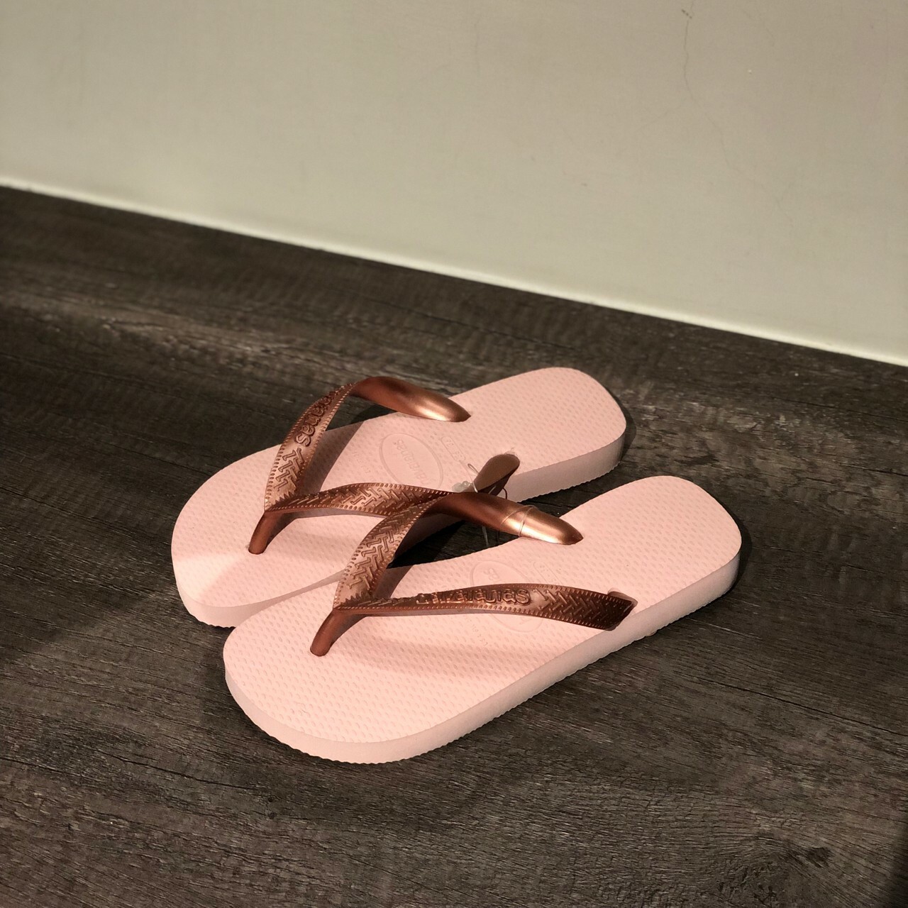 Havaianas 哈瓦仕 拖鞋 基本款 夾腳拖 人字拖 巴西 女鞋 芭蕾粉 4000029-0076