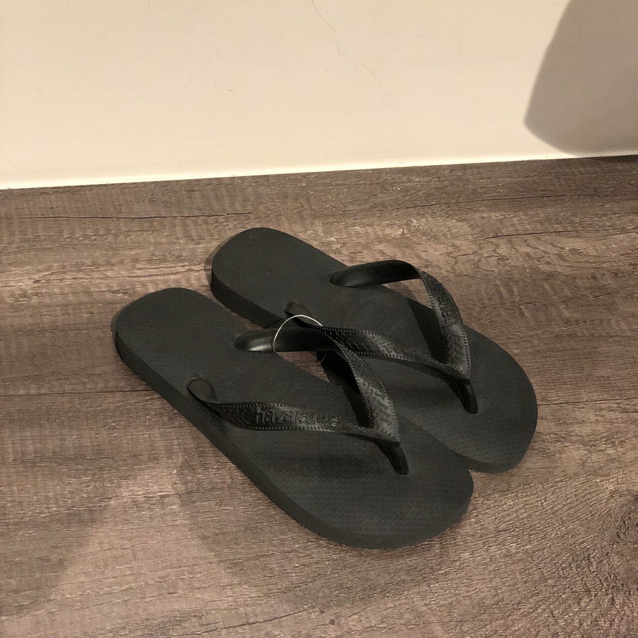 Havaianas 哈瓦仕 拖鞋 夾腳拖 基本素色款 巴西 男女鞋 黑 4000029-0090U