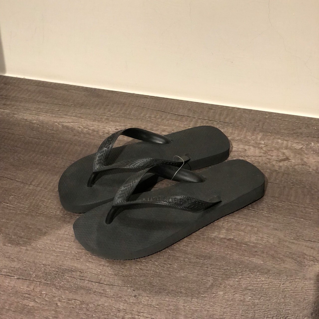 Havaianas 哈瓦仕 拖鞋 夾腳拖 基本素色款 巴西 男女鞋 黑 4000029-0090U
