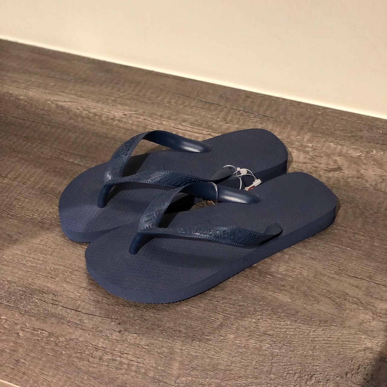 Havaianas 哈瓦仕拖鞋 男女鞋 夾腳拖 人字拖 巴西 素色 海軍藍 4000029-0555U