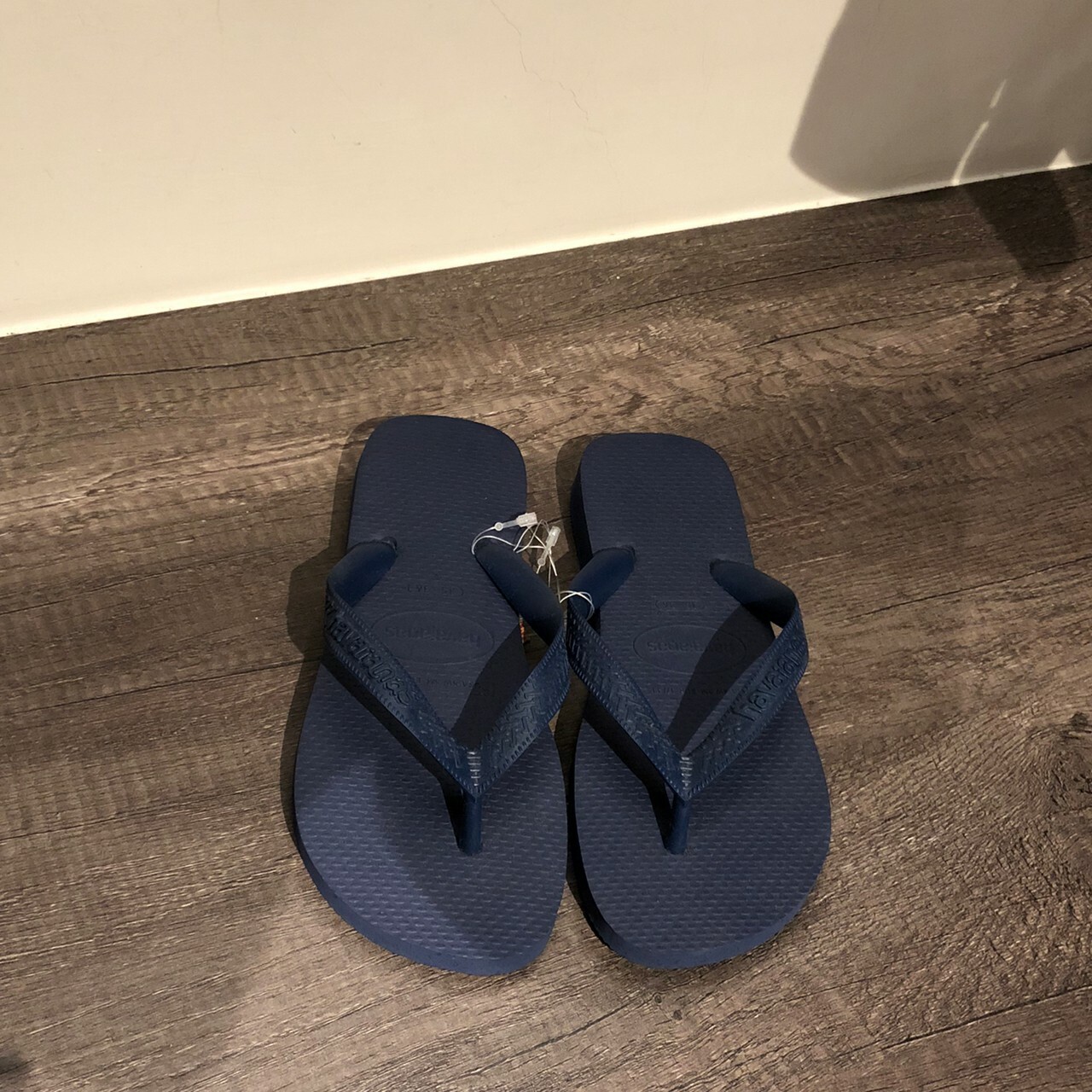 Havaianas 哈瓦仕拖鞋 男女鞋 夾腳拖 人字拖 巴西 素色 海軍藍 4000029-0555U